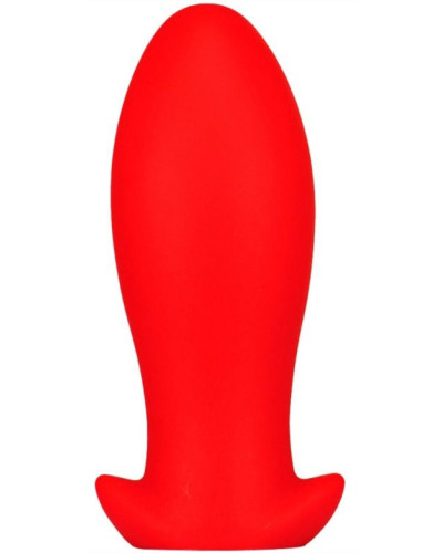 Plug Silicone Saurus Egg M 12 x 5.3cm Rouge 