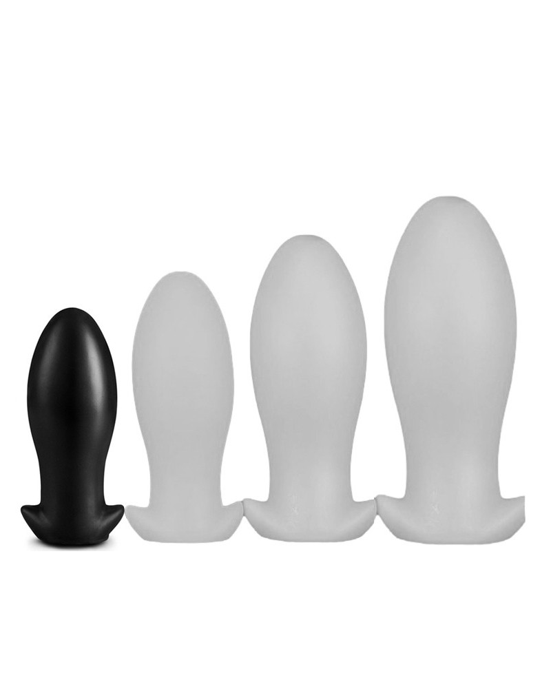 Plug Drakar Egg S 10 x 4.5cm Noir 