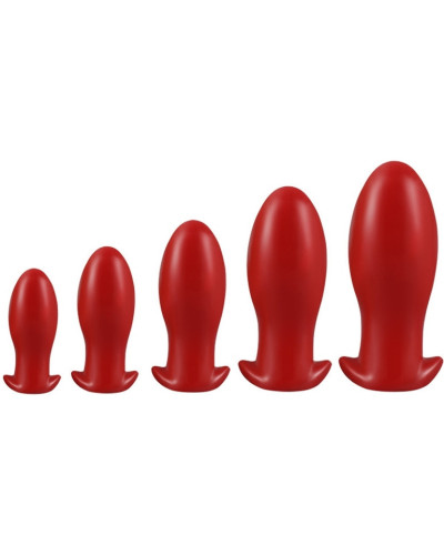 Plug Drakar Egg S 10 x 4.5cm Rouge 