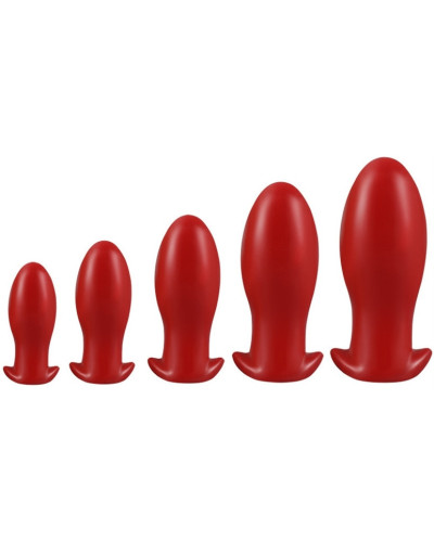Plug Drakar Egg M 12 x 5.3cm Rouge 