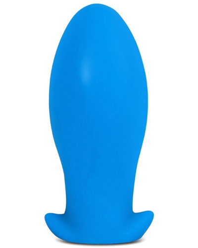 Plug silicone Saurus Egg L 14 x 6.3cm Bleu 