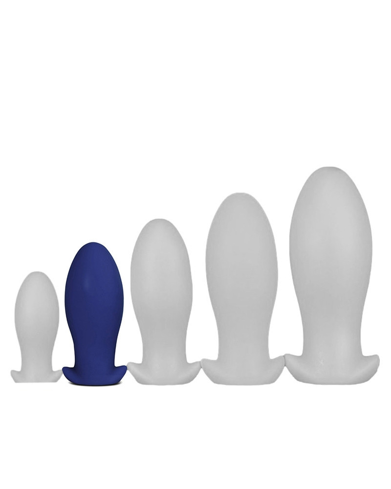 Plug silicone Saurus Egg M 12 x 5.3cm Marine 