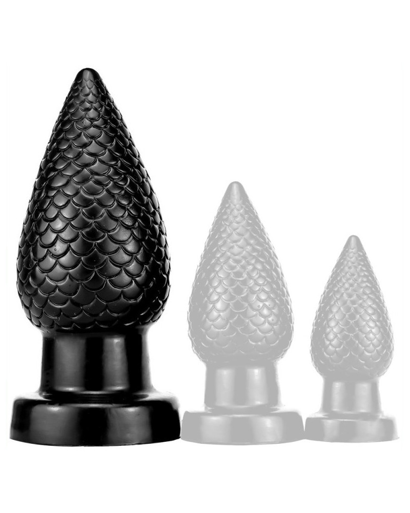 Plug PineCock L 14 x 6.5cm Noir 