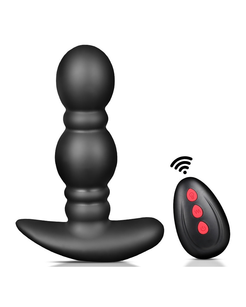 Plug gonflable vibrant Butt Inflat 11 x 3.8cm 