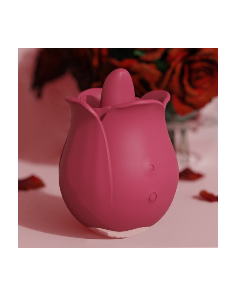 Accessoire Anulingus Rose Pro 4 - 9 Vibrations 