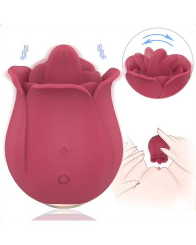 Accessoire Anulingus Rose Pro 4 - 9 Vibrations 