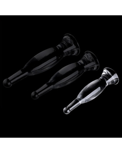 Plug transparent Bottle S 18 x 4.5cm 