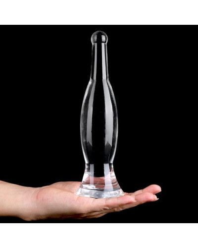 Plug transparent Bottle M 22 x 5.5cm 