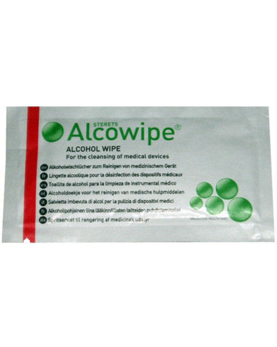 Lingettes nettoyantes alcoolisées ElectraStim x10 