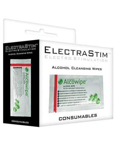 Lingettes nettoyantes alcoolisées ElectraStim x10 