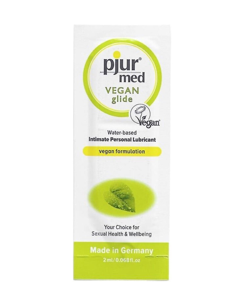 Dosette Lubrifiant Eau Vegan Pjur 2ml 