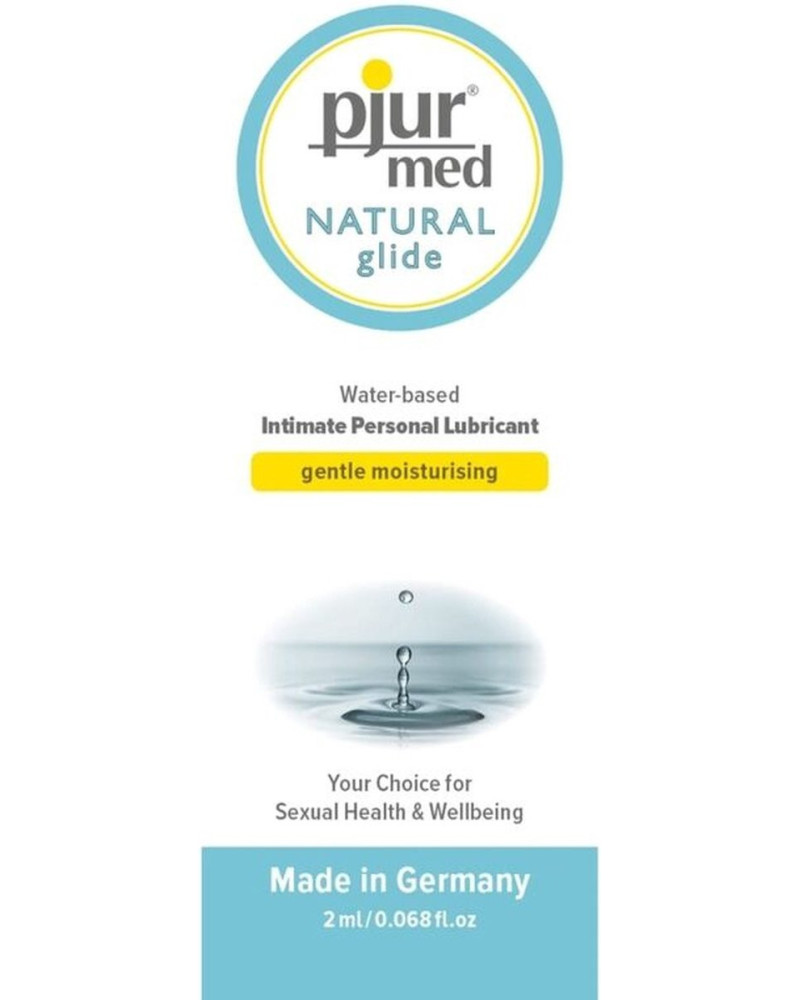 Dosette Lubrifiant Eau Natural Glide Pjur 2ml 