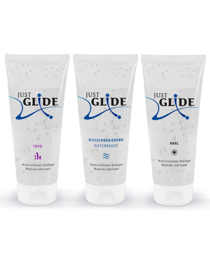 Pack Lubrifiant Eau Just Glide 200ml x3 