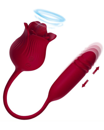 Stimulateur et Vibro Dwich Rose 