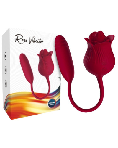 Stimulateur et Vibro Dwich Rose 