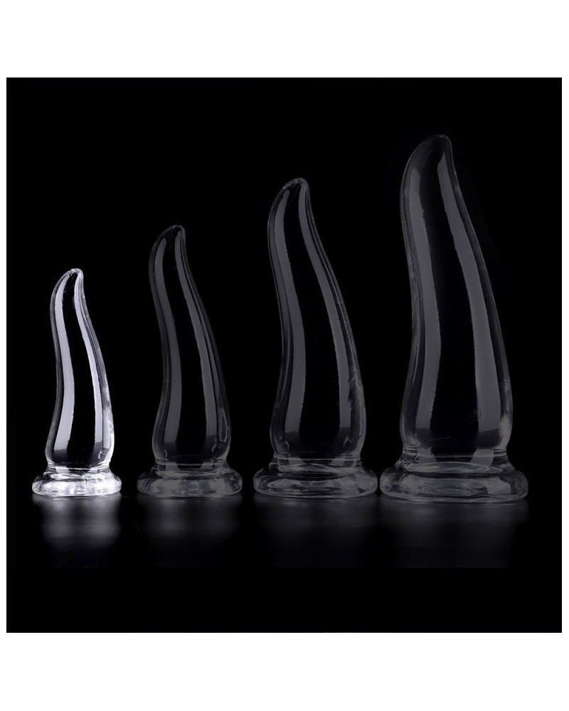 Plug transparent Gazox S 12 x 4cm 