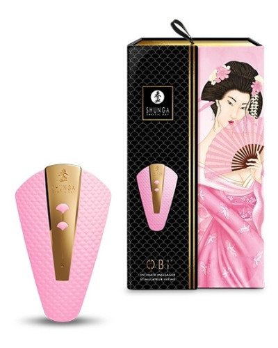 Stimulateur intime Shunga Obi Rose 