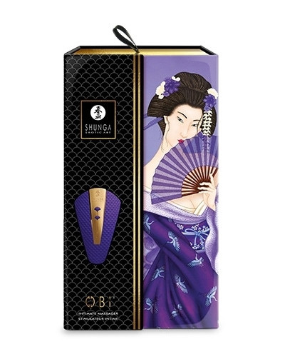 Stimulateur intime Shunga Obi Violet 