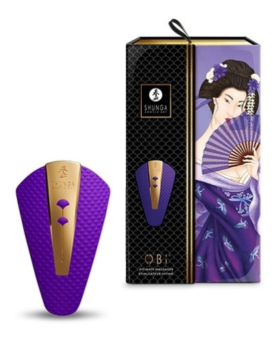 Stimulateur intime Shunga Obi Violet 