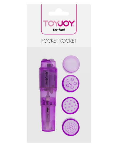 Mini Stimulateur de clitoris Pocket Rocket Violet 