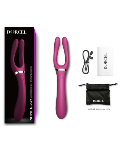 Stimulateur multi-fonctions Infinite Joy Dorcel Mauve 