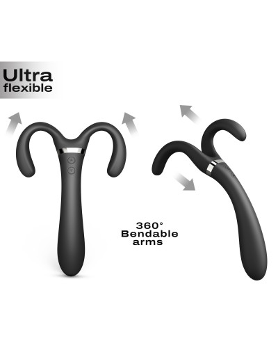 Stimulateur multi-fonctions Infinite Joy Dorcel Noir 