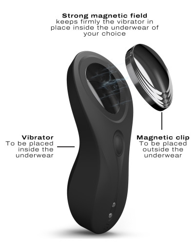 Stimulateur Discreet Vibe + Dorcel 9 Vibrations 