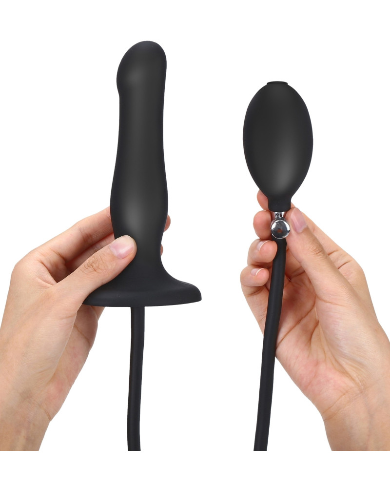 Plug gonflable Inflatable Dildo Strap-On-Me 19 x 6cm 