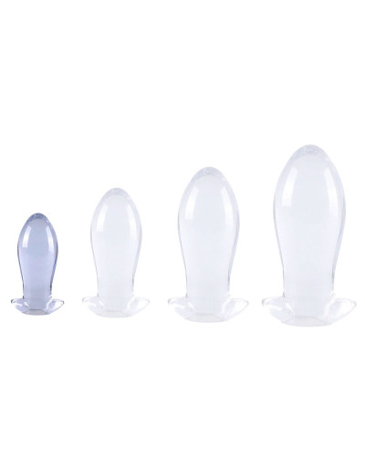 Plug Egg Clear S 9 x 4cm Transparent 