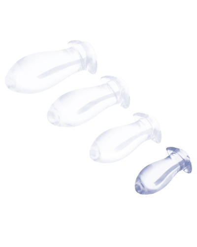 Plug Egg Clear S 9 x 4cm Transparent 
