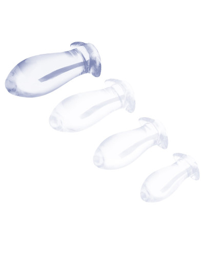 Plug Egg Clear XL 16 x 7cm Transparent 