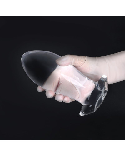 Plug Egg Clear XL 16 x 7cm Transparent 