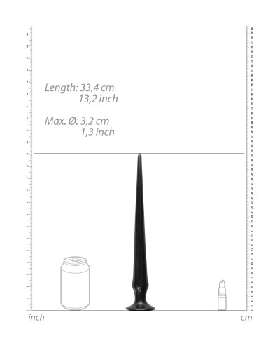 Plug long Ass Spike S 33 x 3.3cm 