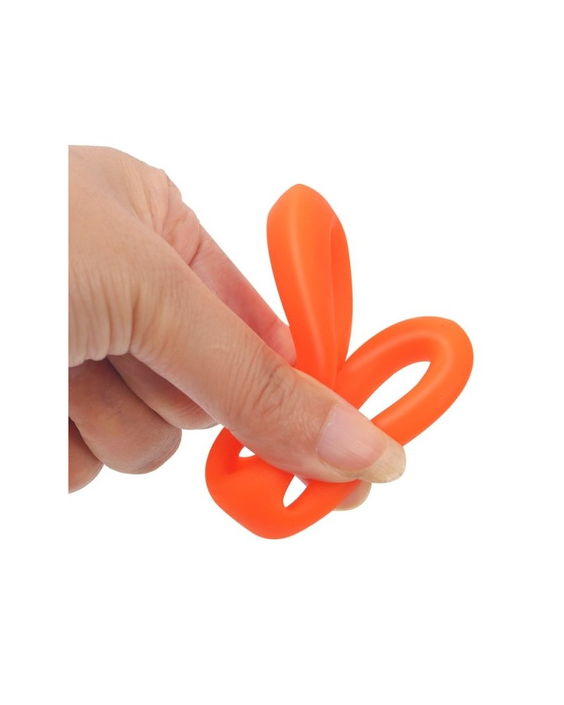 Double Cockring Uplift 40mm Orange 