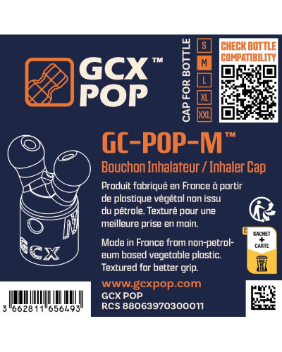 Bouchon Diffuseur précis d'Arôme GC-POP™ Taille M 