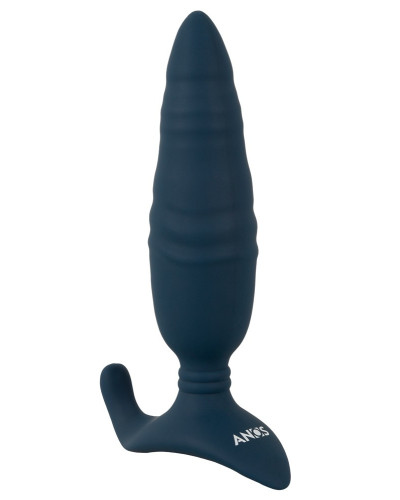 Plug vibrant Butt Thrust 14.5 x 4cm Bleu 