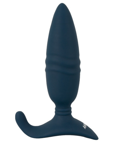 Plug vibrant Butt Thrust 14.5 x 4cm Bleu 