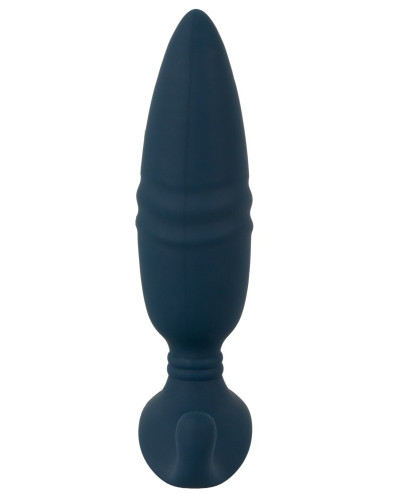 Plug vibrant Butt Thrust 14.5 x 4cm Bleu 