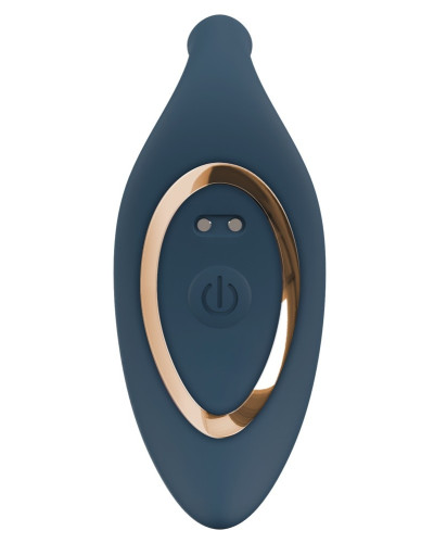 Plug vibrant Butt Thrust 14.5 x 4cm Bleu 