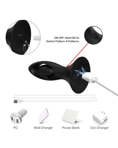 Plug Vibrant Rollingsy 9.5 x 3.5cm 