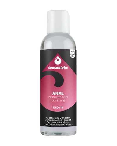 Lubrifiant à base d'eau Sensualube Anal 150ml 