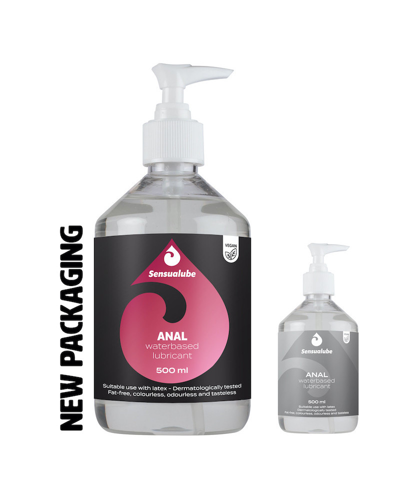 Lubrifiant à base d'eau Sensualube Anal 500ml 