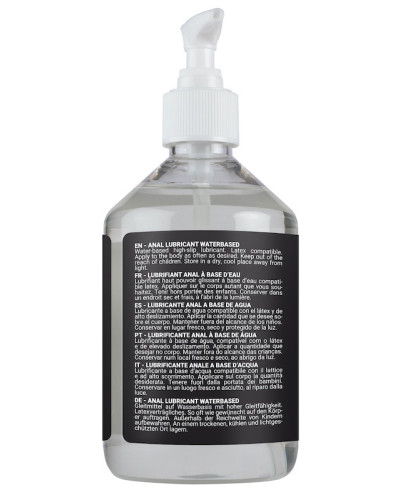 Lubrifiant à base d'eau Sensualube Anal 500ml 