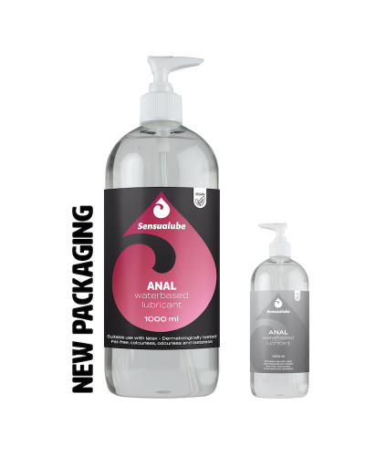 Lubrifiant à base d'eau Sensualube Anal 1 Litre 