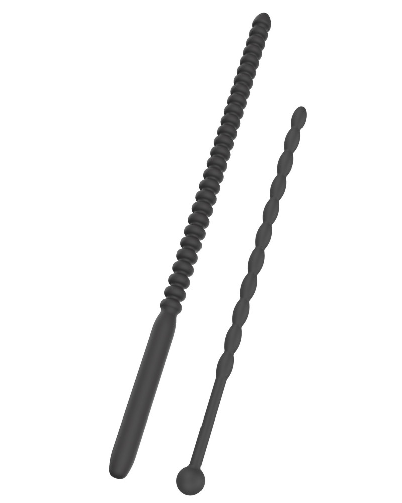 Tiges d'urètre Ribbed Dilators Silicone 