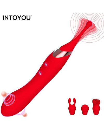 Stimulateur de clitoris Onax Double Pulse Rouge 