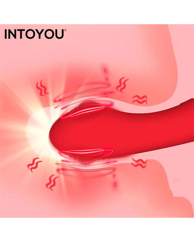 Stimulateur de clitoris Onax Double Pulse Rouge 