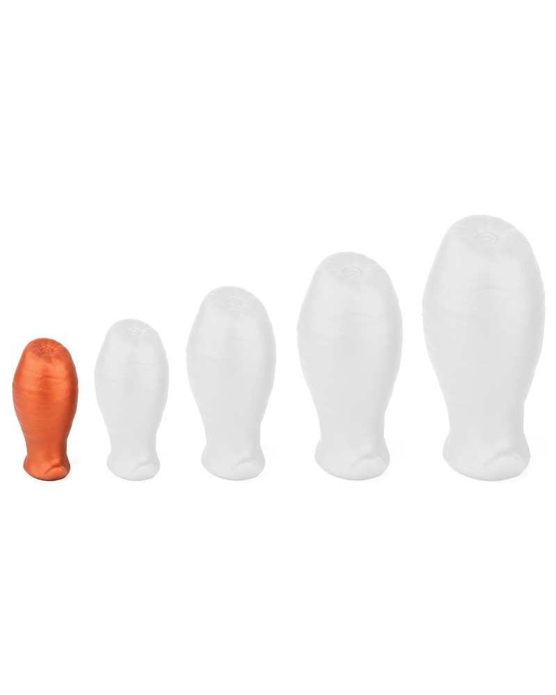 Plug Egg As XS 6 x 3.5cm Orange 
