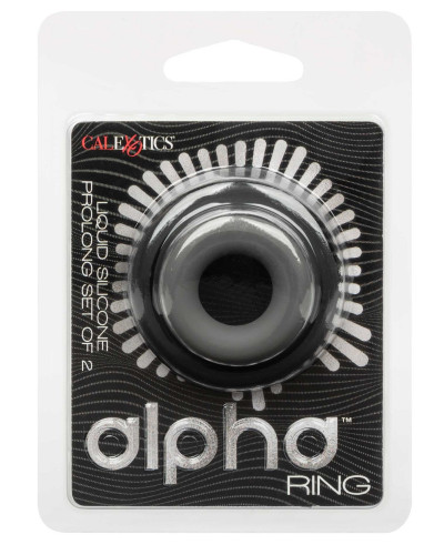 Lot de 2 Cockrings Alpha Ring 