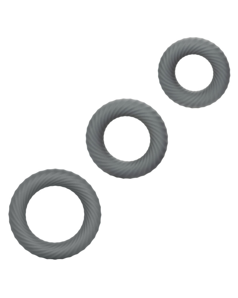 Lot de 3 Cockrings Link Up Gris 